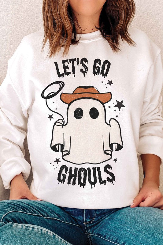 LETS GO GHOULS Graphic Crewneck