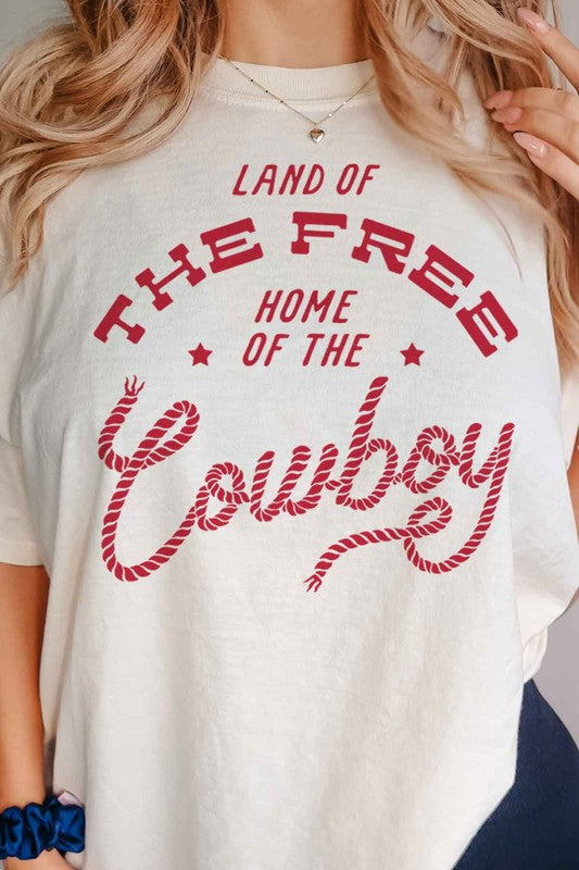 HOME OF THE COWBOY GRAPHIC TEE