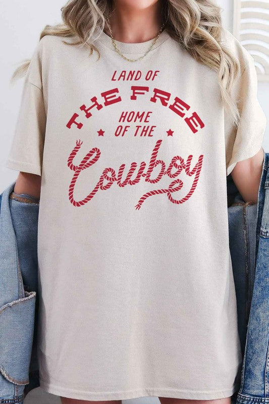 HOME OF THE COWBOY GRAPHIC TEE