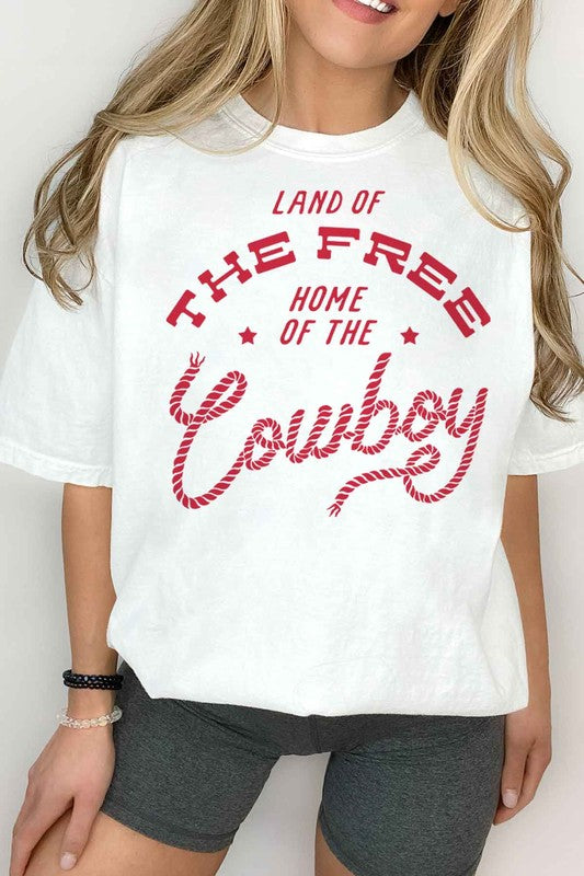 HOME OF THE COWBOY GRAPHIC TEE