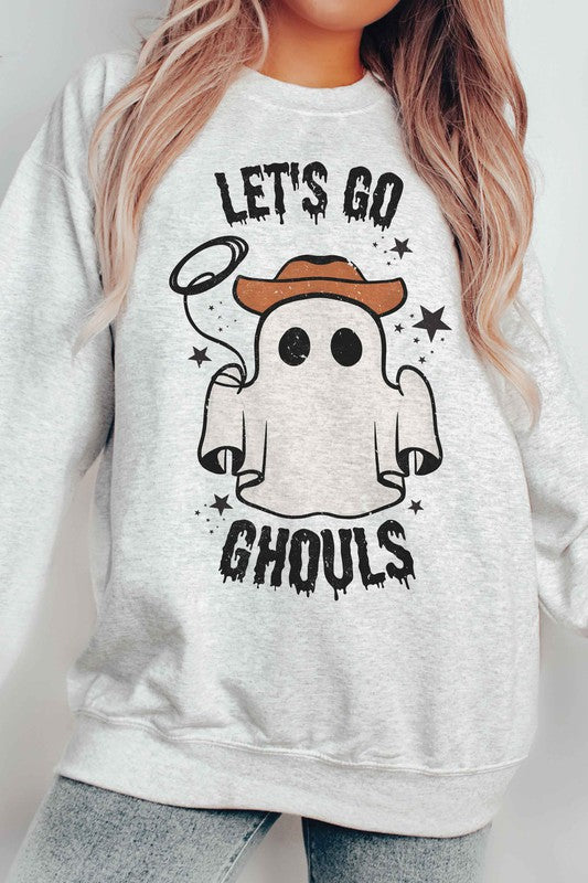 LETS GO GHOULS Graphic Crewneck