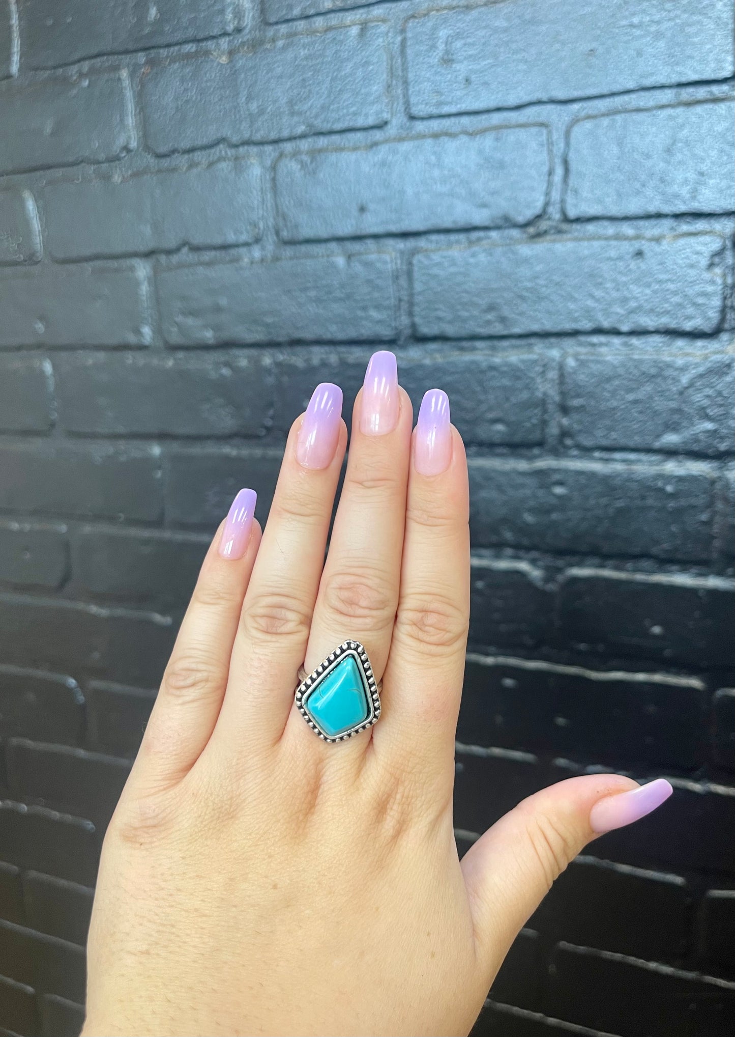 The Turquoise Diamond Ring