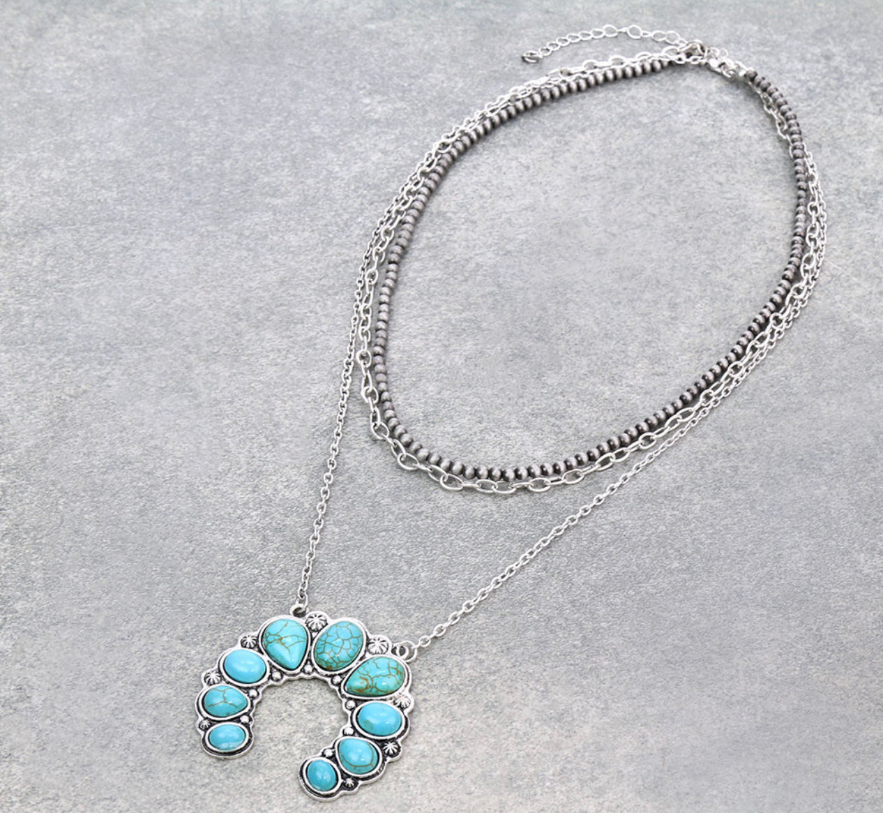 The Layla Necklace Turquoise