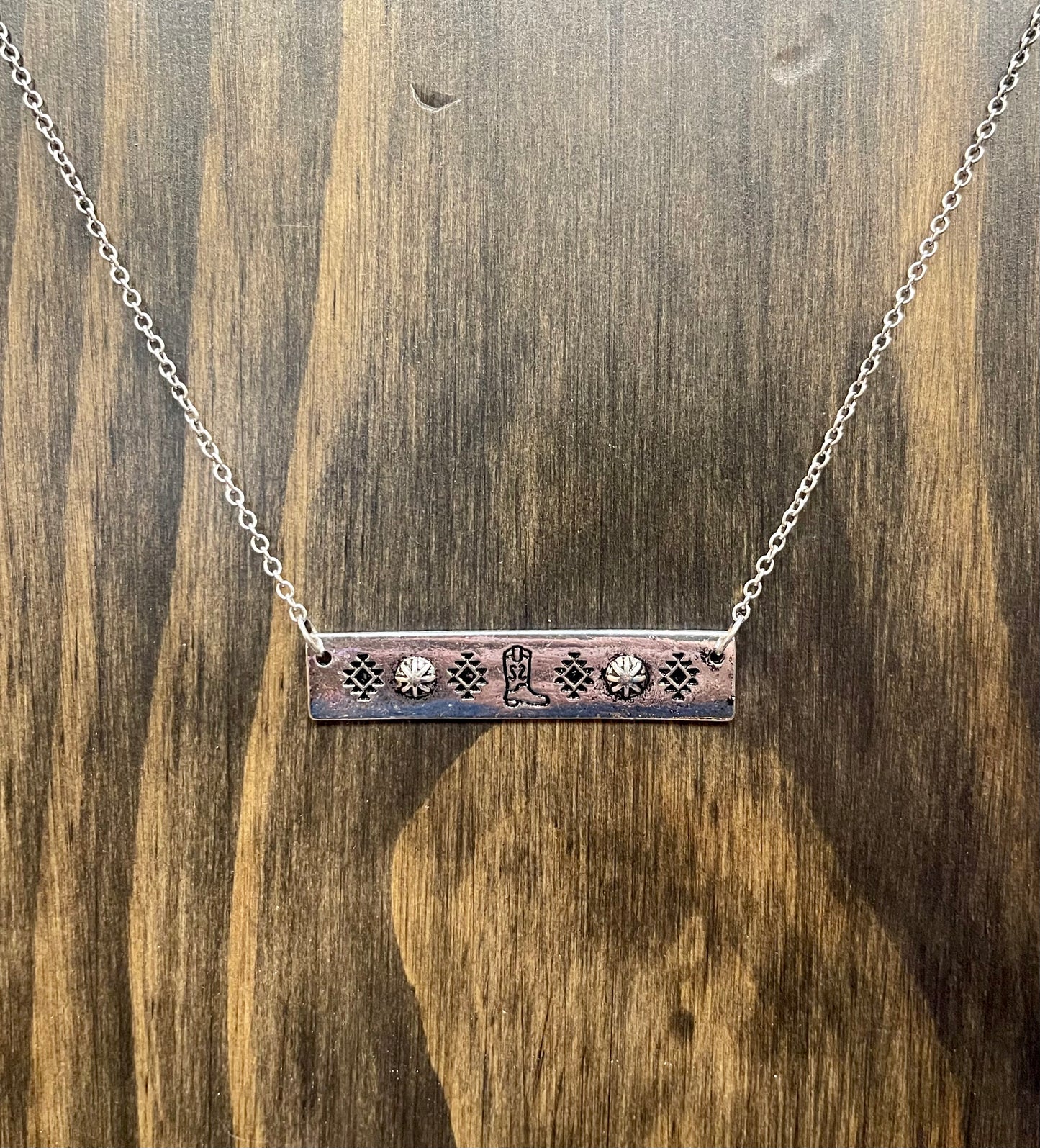 The Boot Bar Necklace