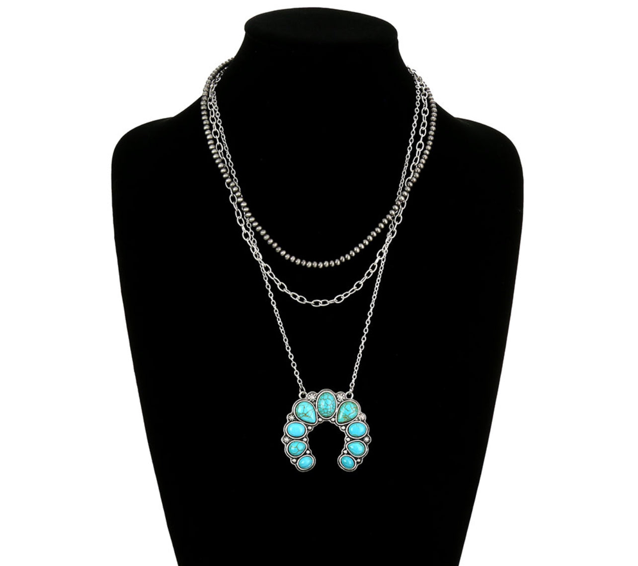 The Layla Necklace Turquoise