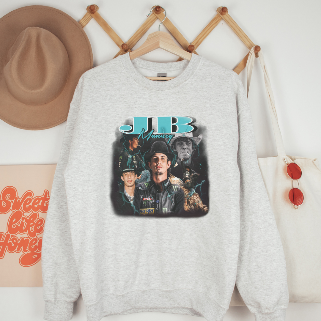 JB Vintage Collage Crewneck Sweatshirt