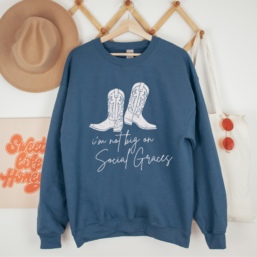 Social Graces Crewneck Sweatshirt