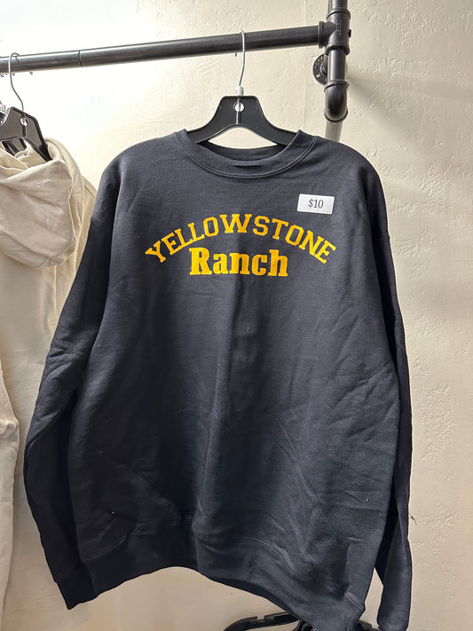 Yellowstone Crewneck Sweatshirt Size XL