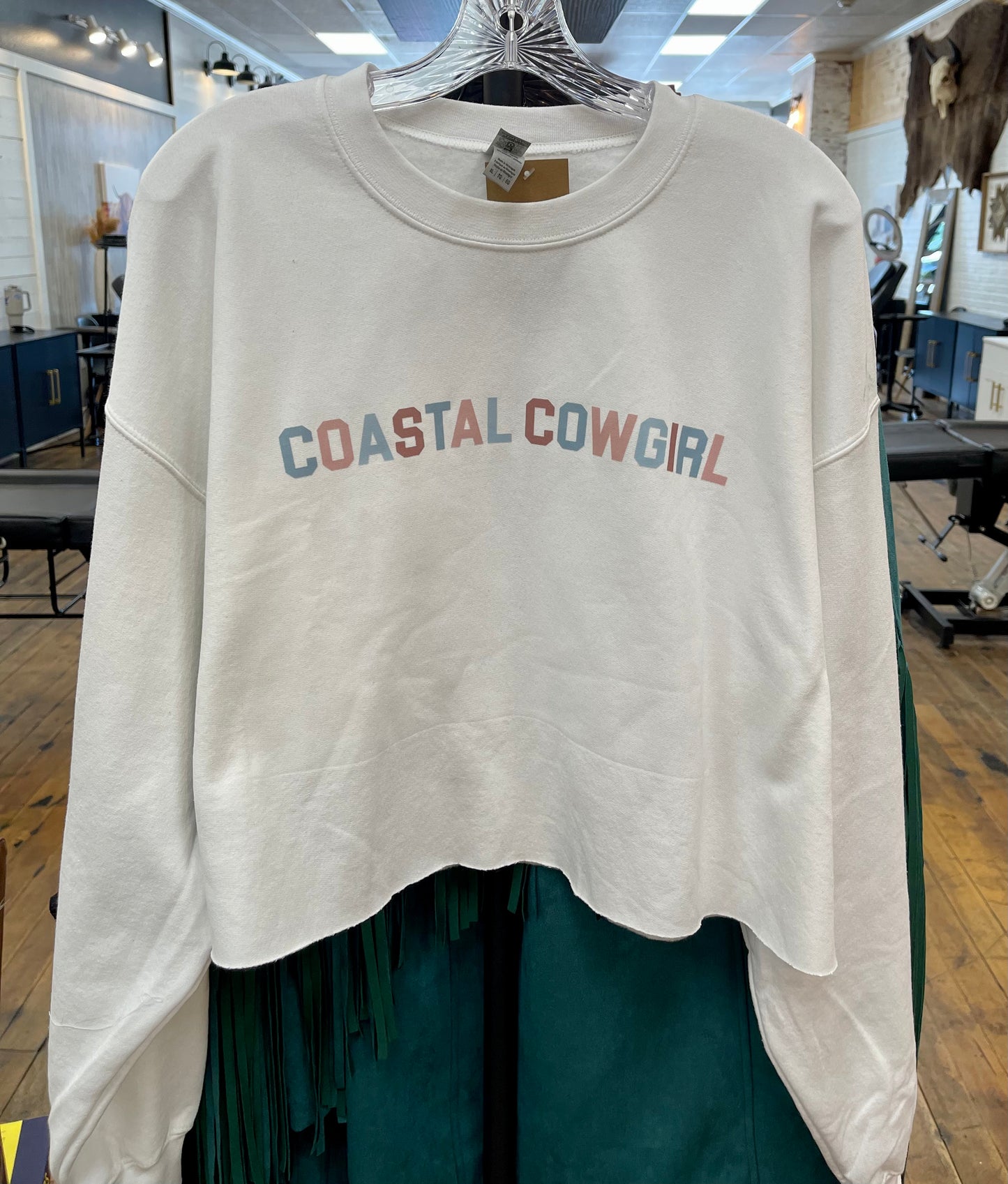 Coastal Cowgirl Cropped Sweatshirt