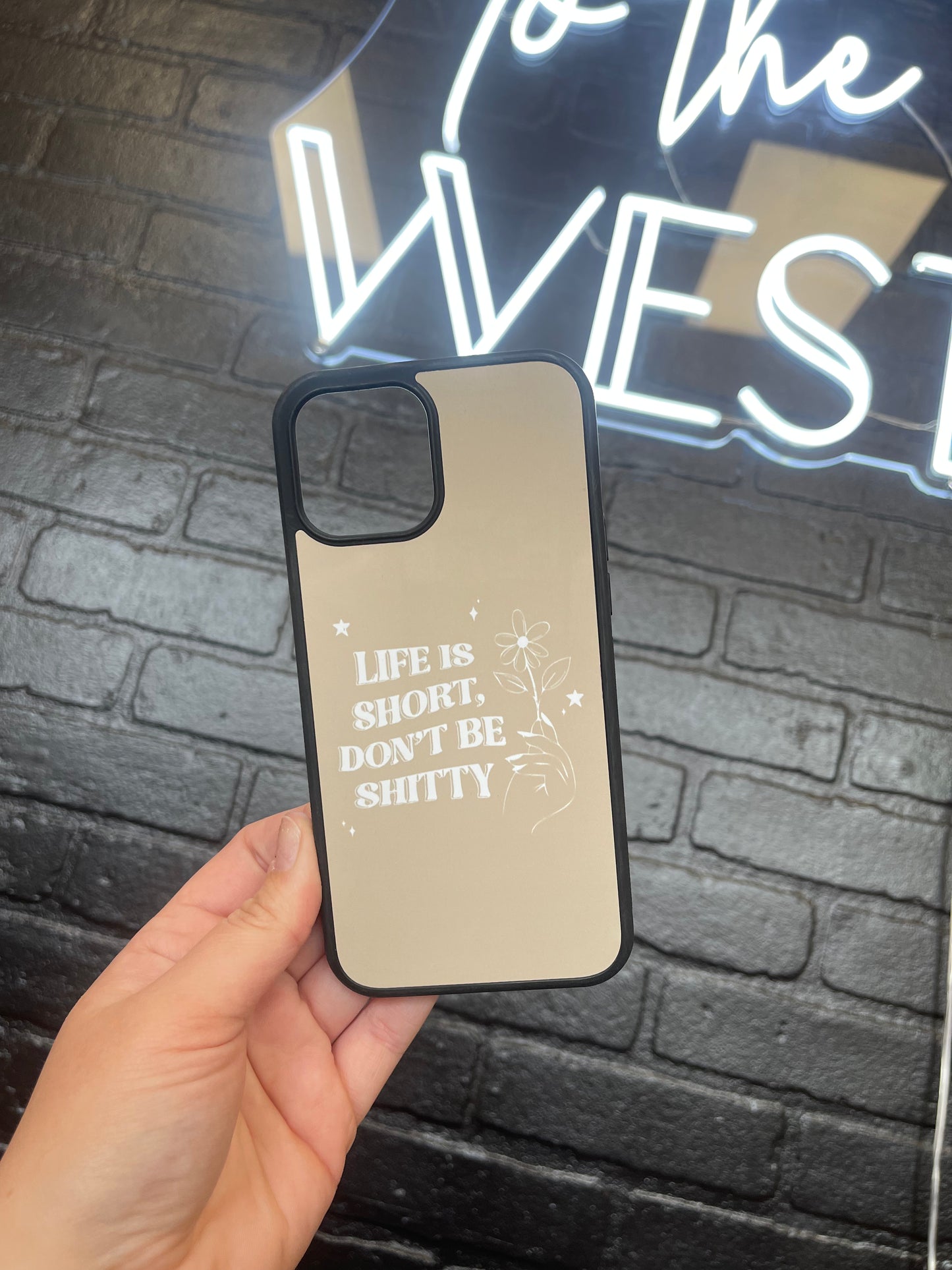 Life is Short Phone Case