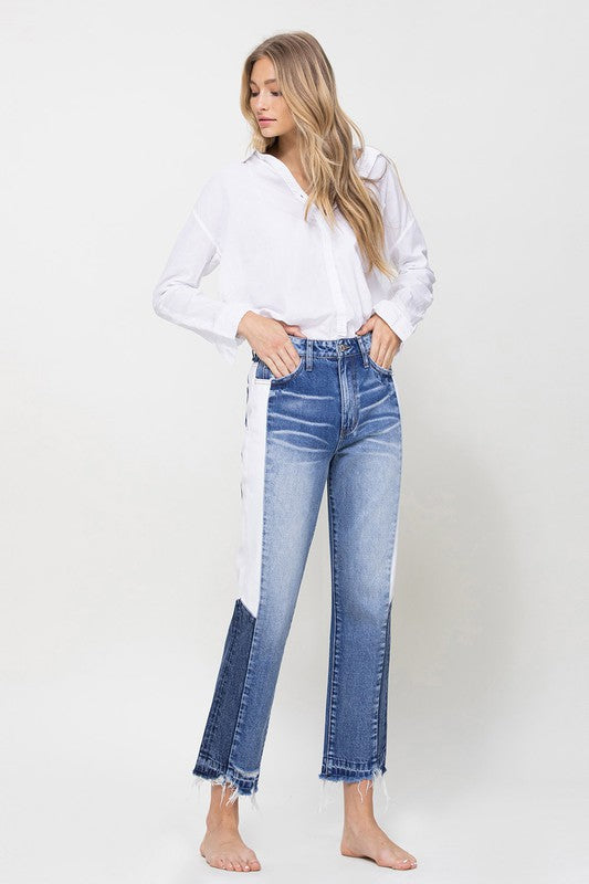 The Lainey Straight Crop Jeans