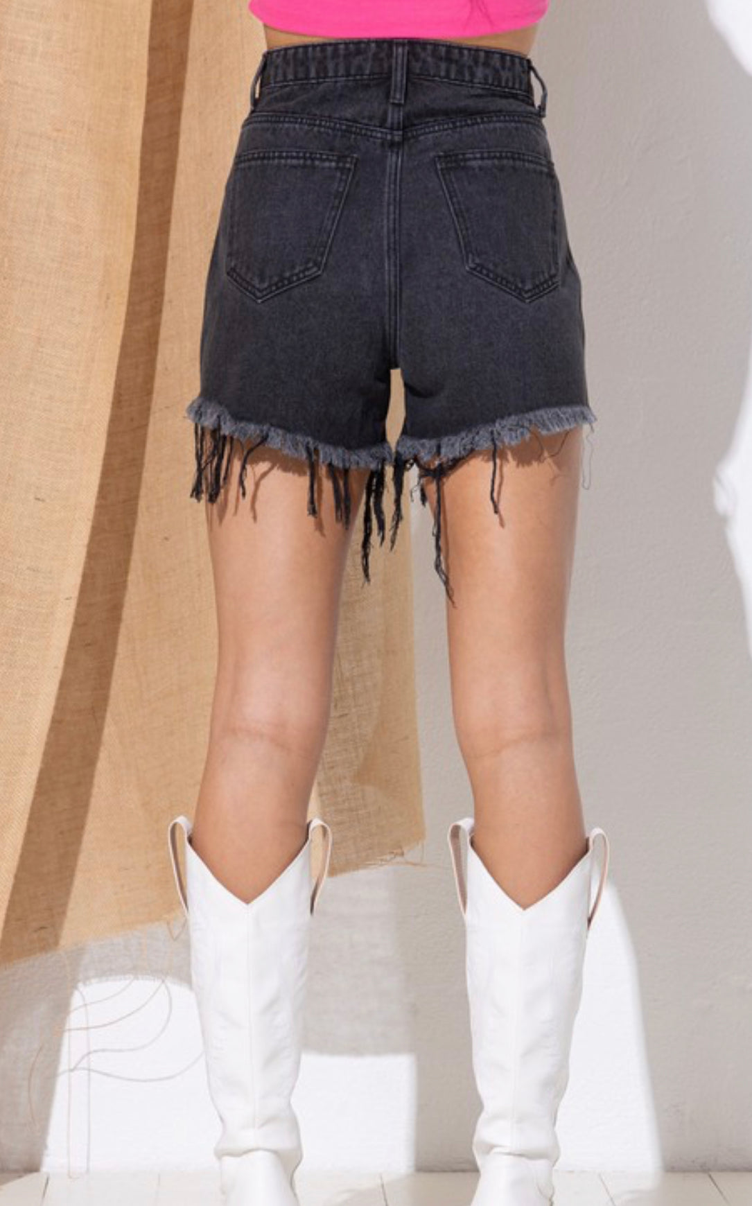 All About It Denim Shorts