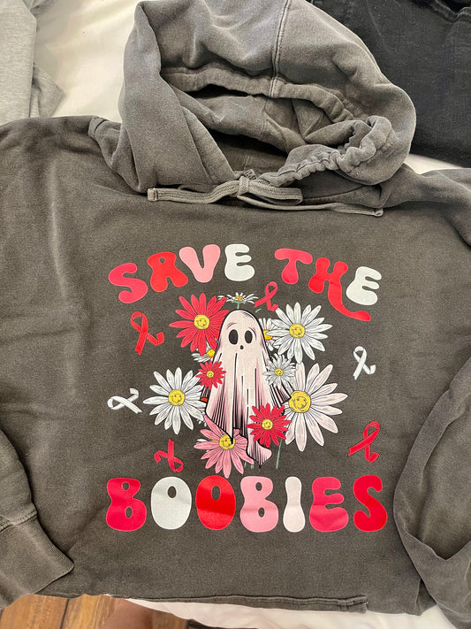Save the Boobies Hoodie