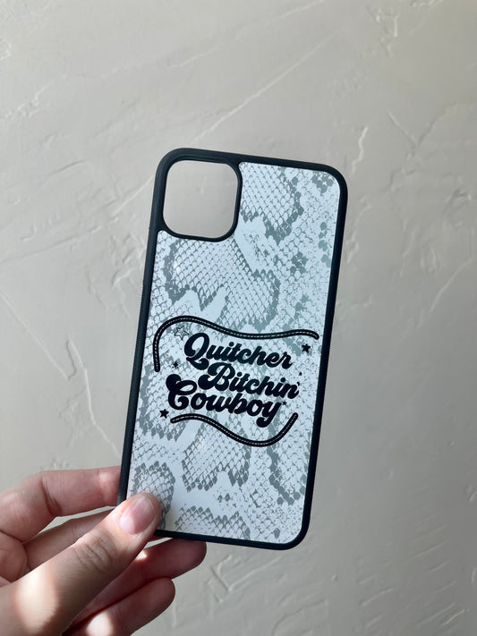 Quitcher Bitchin Cowboy Phone Case iPhone 11 Pro Max