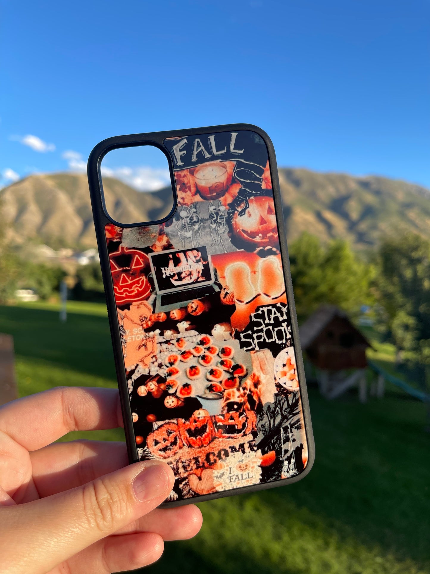 Stay Spooky Collage Phone Case
