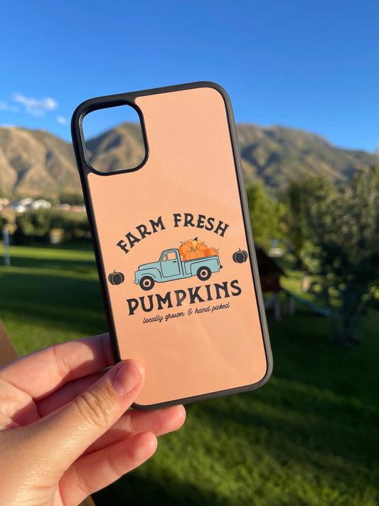 Farm Fresh Pumpkins Phone Case