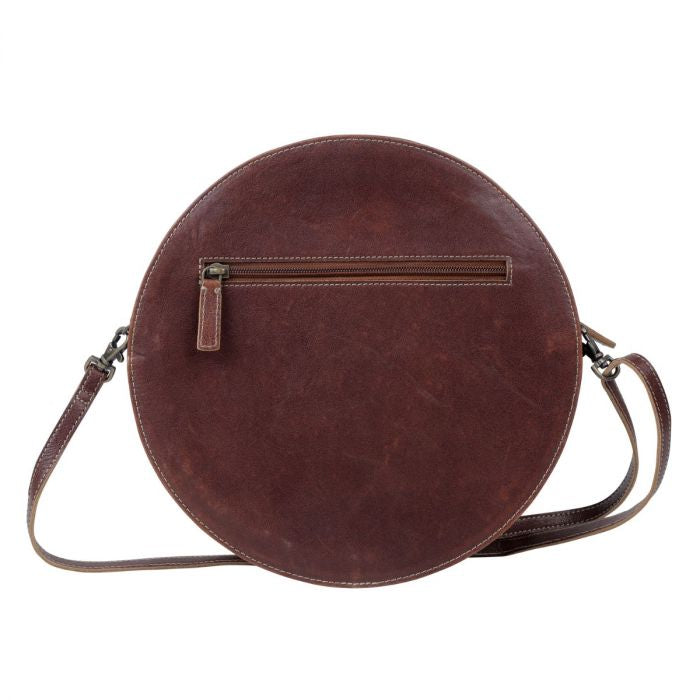 Leather Love Round Bag