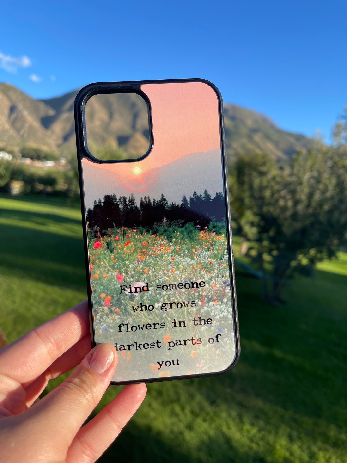 In the Darkest Parts of You Phone Case
