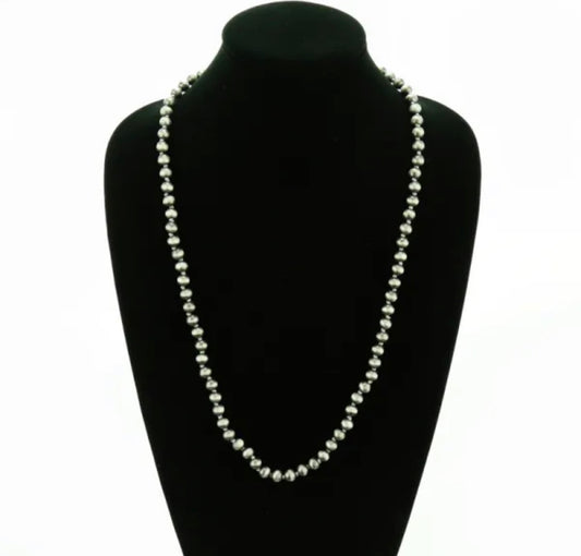Navajo Style Pearl Necklace