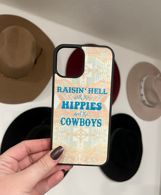 With the Hippies & Cowboys Phone Case X/XS