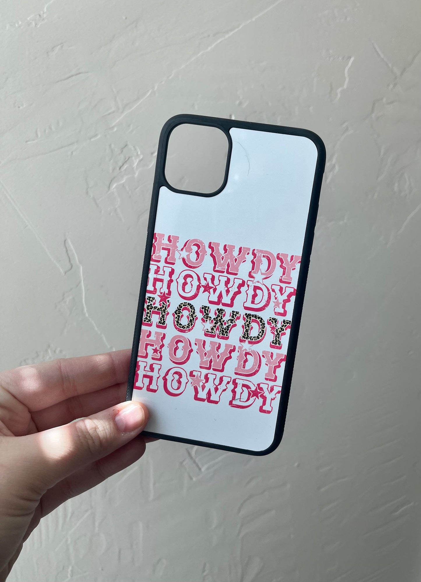 Stacked Howdy Phone Case