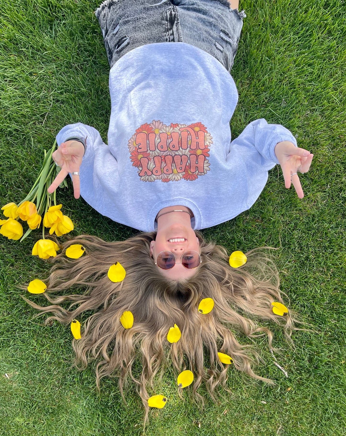 The Happy Hippie Sweatshirt